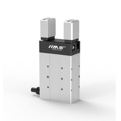RobustMotion RM-MGBD Servo Gripper Listrik untuk Komponen Kecil, Gripper Paralel 2 Jari dengan Jaw Base yang Lurus